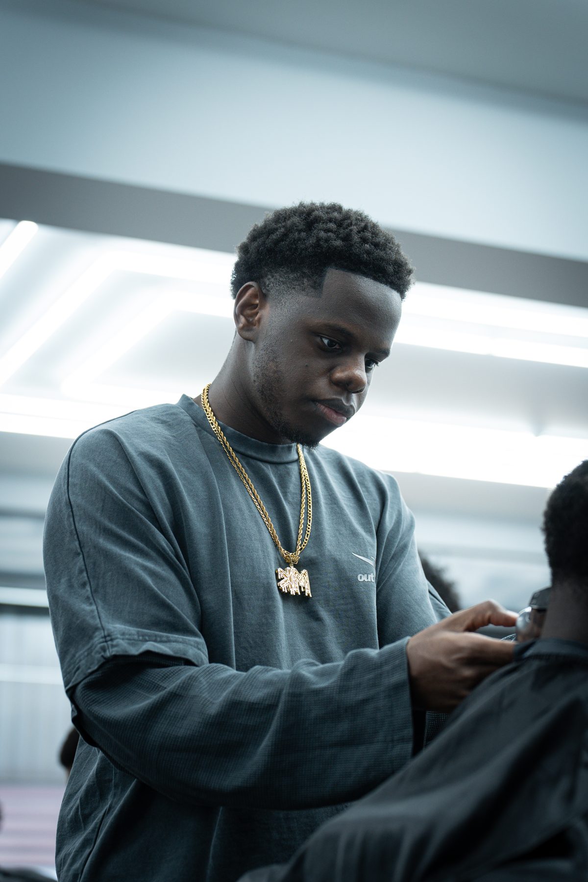 Inside Seidi's Barbershop