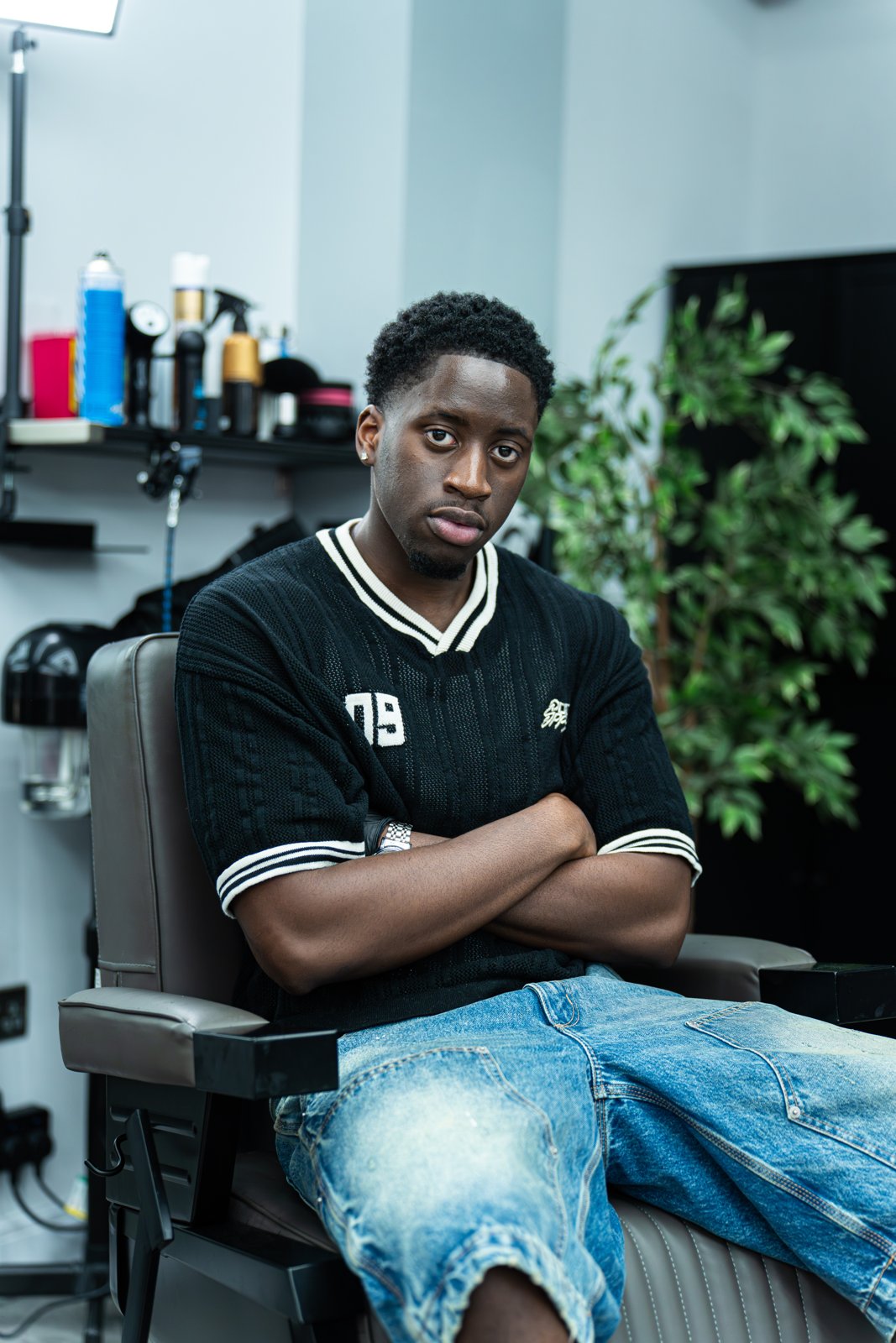 Rich, Barber at Seidi's Barbershop